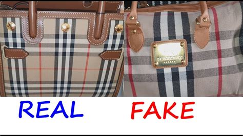 How to spot a fake burberry handbag 